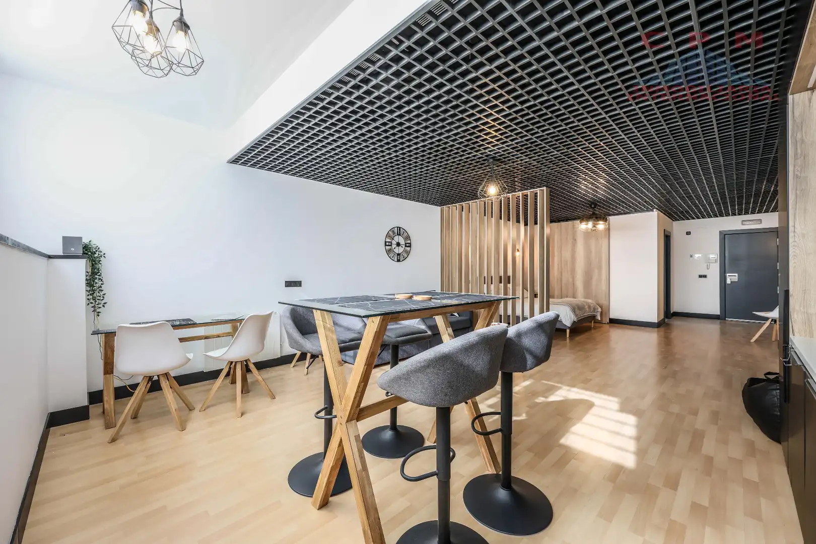 Esszimmer von Wohnung zur Miete in Alcobendas mit Klimaanlage, Heizung und Parkett