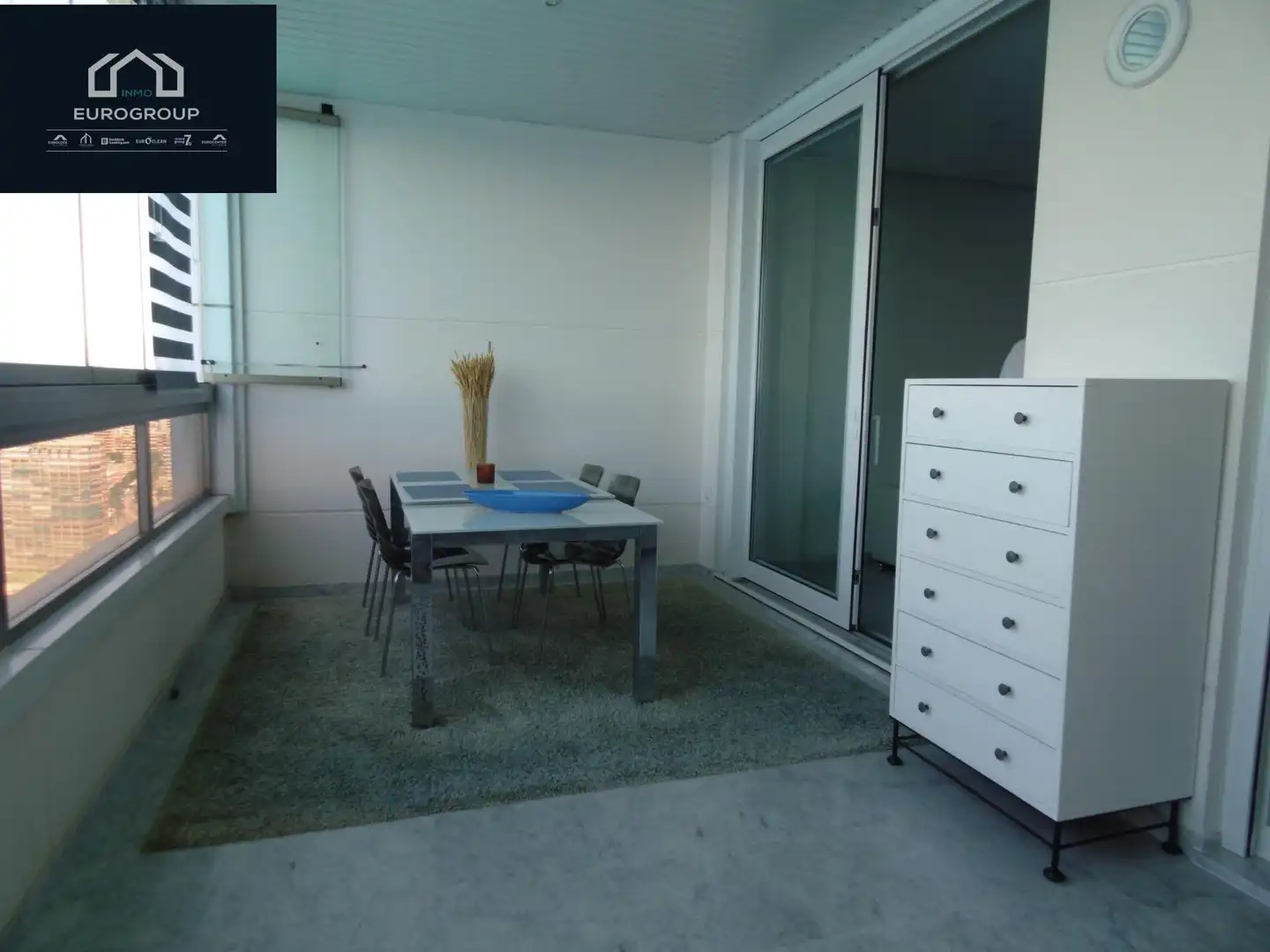 Esszimmer von Wohnungen zur Miete in Benidorm mit Heizung, Terrasse und Möbliert