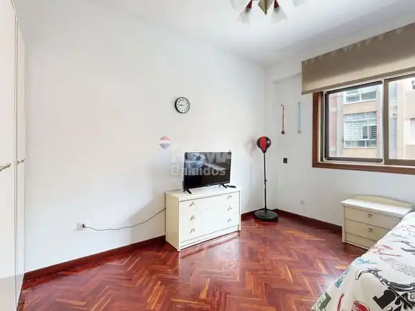 Bedroom of Flat for sale in Vigo   with Heating, Parquet flooring and Terrace