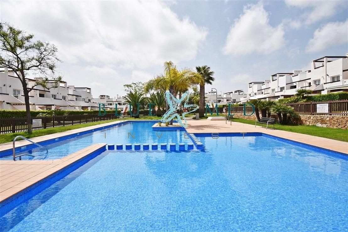 Piscina de Pis en venda en Alhama de Murcia amb Jardí privat, Terrassa i Piscina comunitària