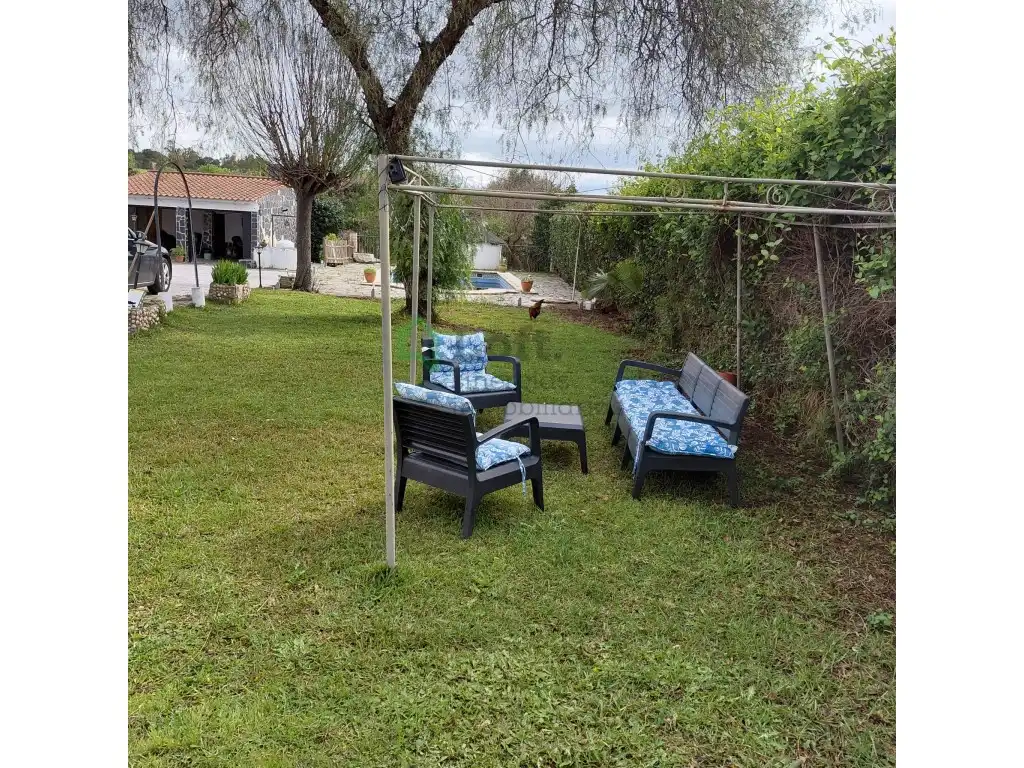 Terrassa de Casa o xalet en venda en Badajoz amb Aire condicionat, Jardí privat i Piscina