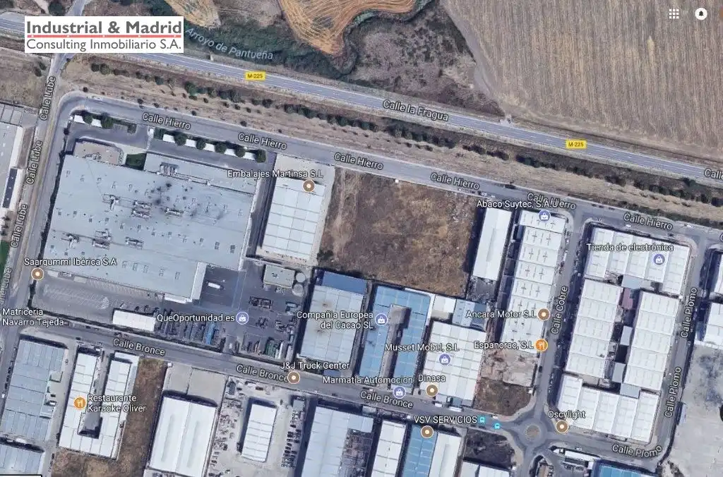 Vista exterior de Terreno industrial en venta en Loeches