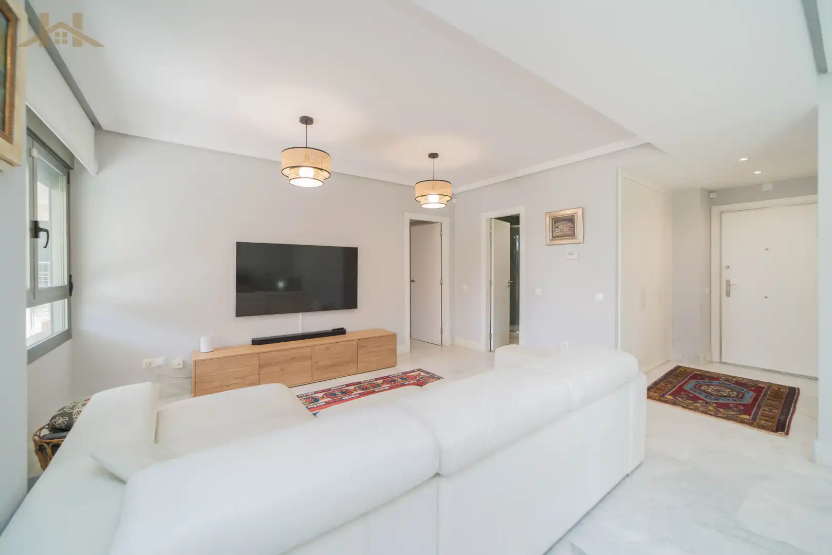 Sala de estar de Planta baja en venta en Boadilla del Monte con Aire acondicionado, Calefacción y Jardín privado