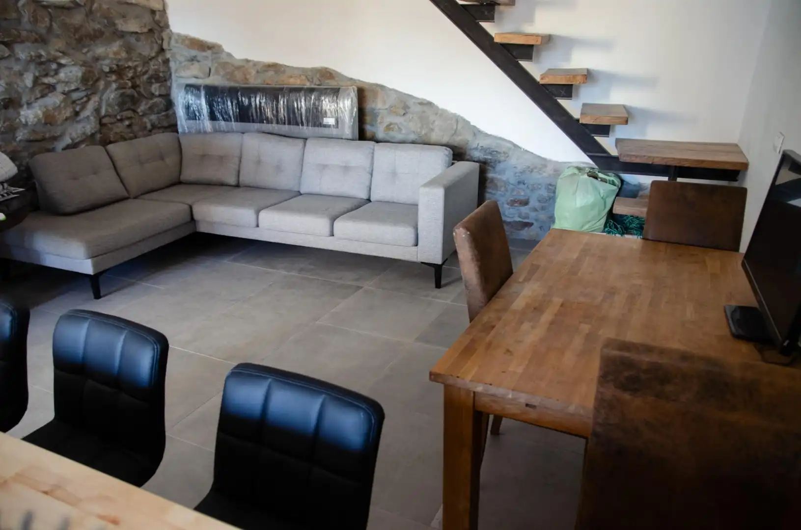 Sala de estar de Casa o chalet en venta en Vigo  con Aire acondicionado, Amueblado y Balcón