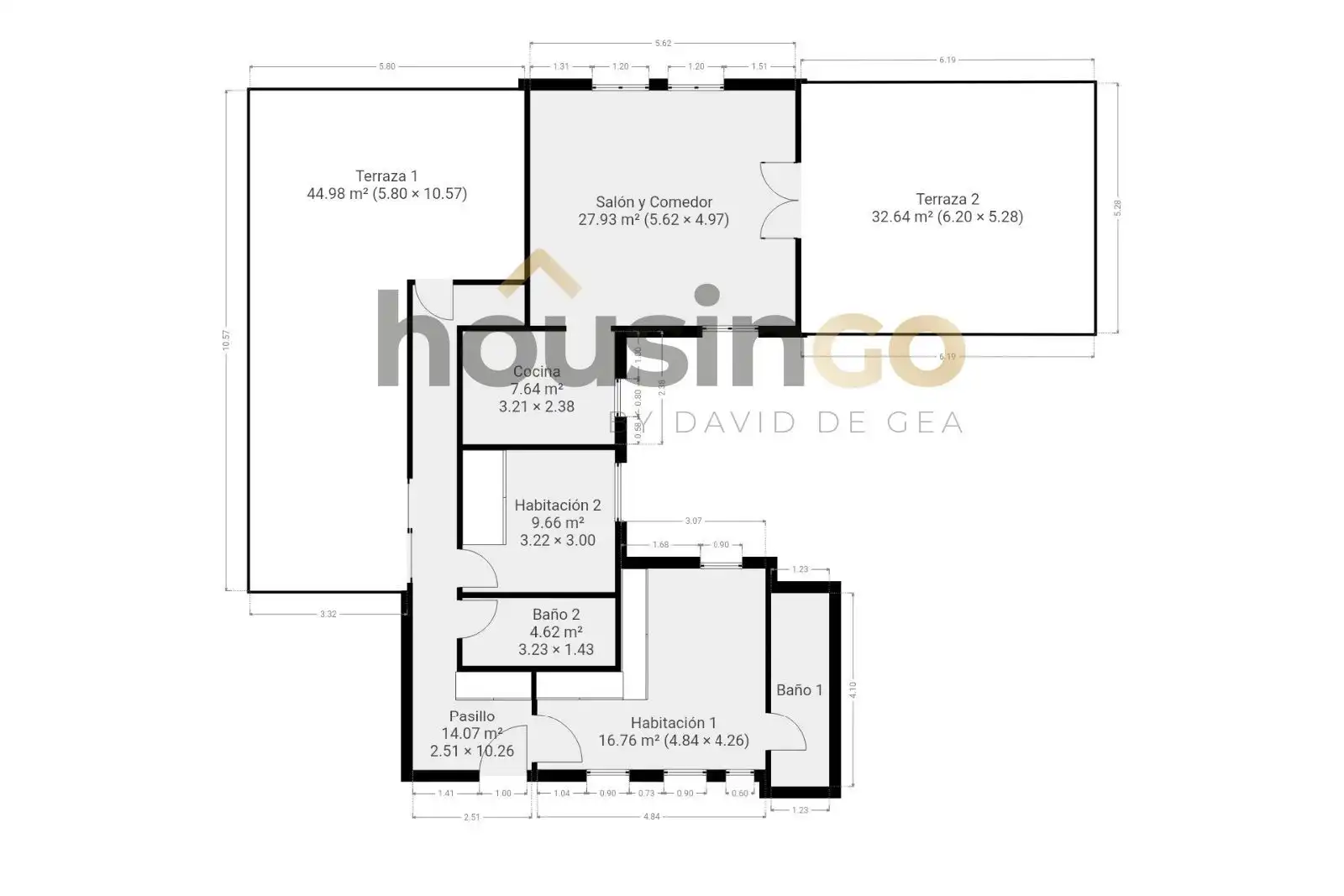 Penthouse with lift for sale in Gran Vía, imagen 43