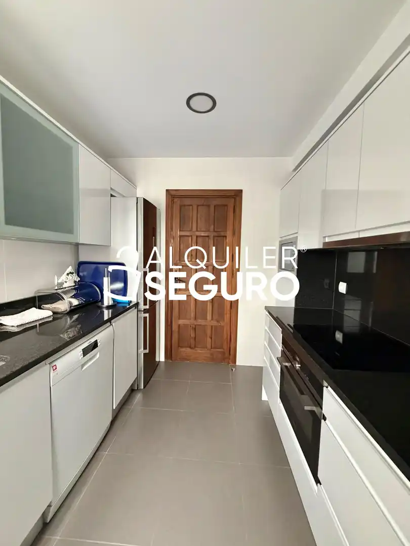 Kitchen of Flat for rent in El Escorial  with Heating, Terrace and Swimming Pool