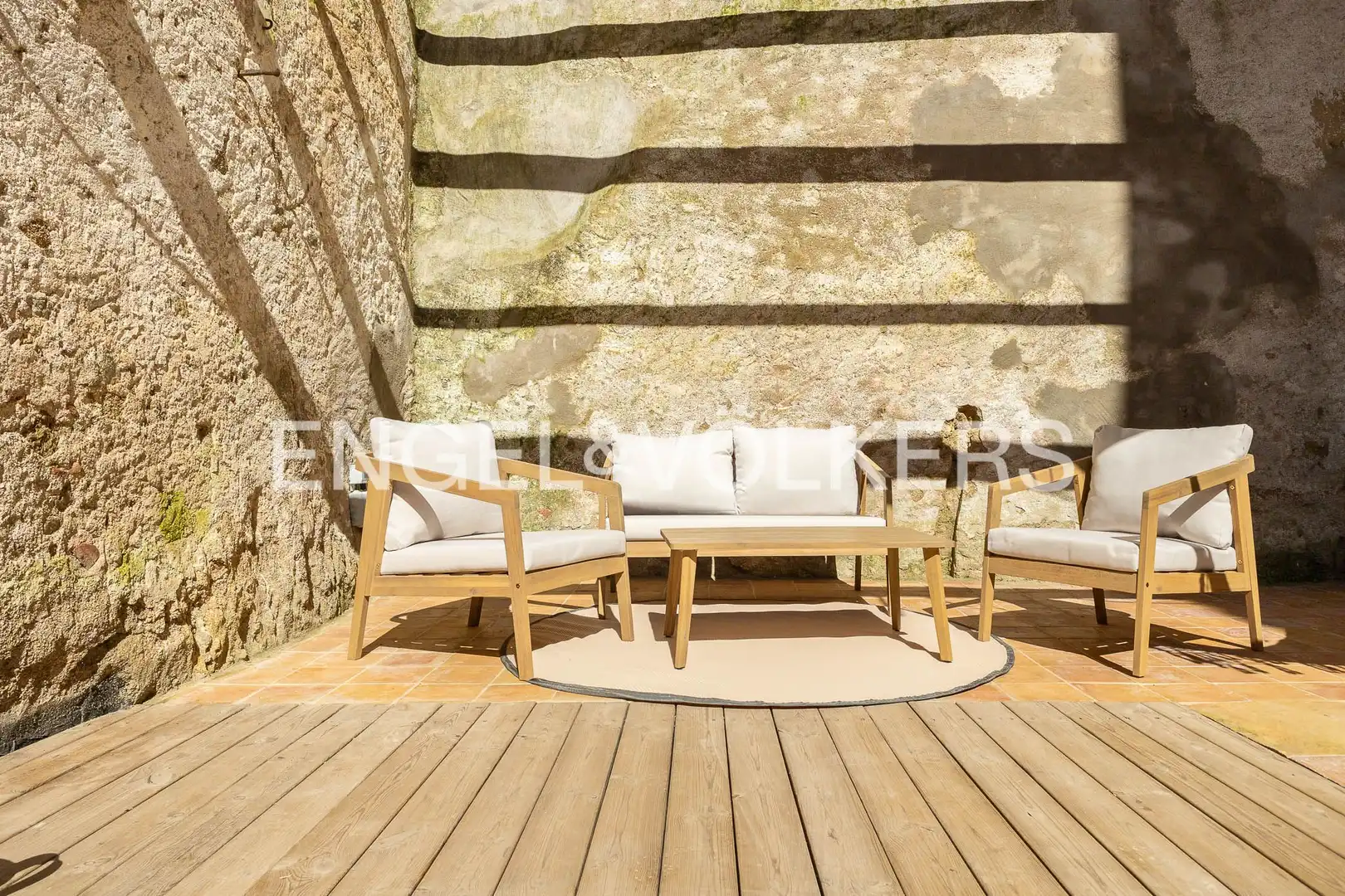Terrace of Houses for rent in Sant Pol de Mar  with Air Conditioner, Heating and Parquet flooring