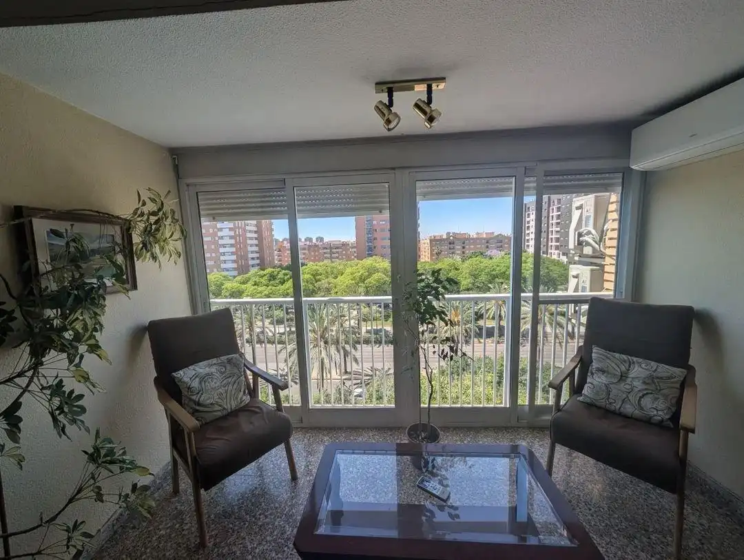 Terrasse von Wohnung zum Verkauf in Valencia mit Klimaanlage