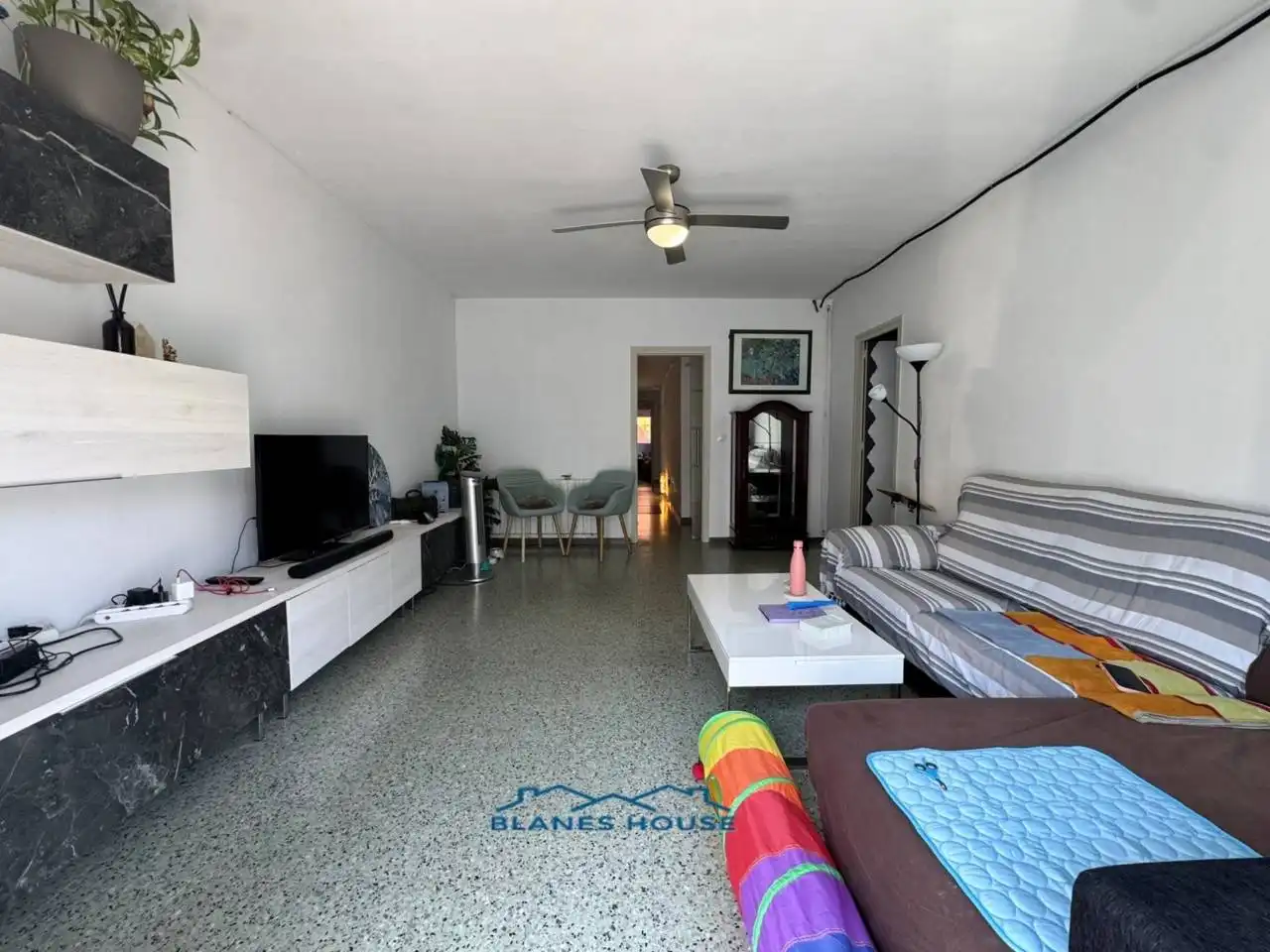 Sala de estar de Piso en venta en Blanes con Calefacción y Balcón