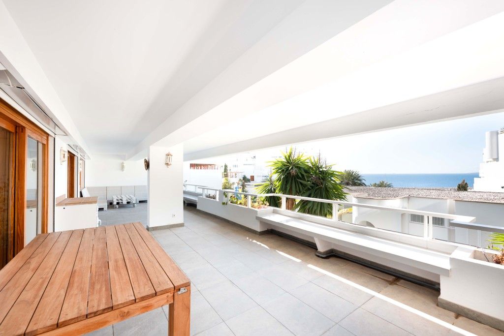 Terrassa de Apartament en venda en Calvià amb Aire condicionat, Jardí privat i Terrassa