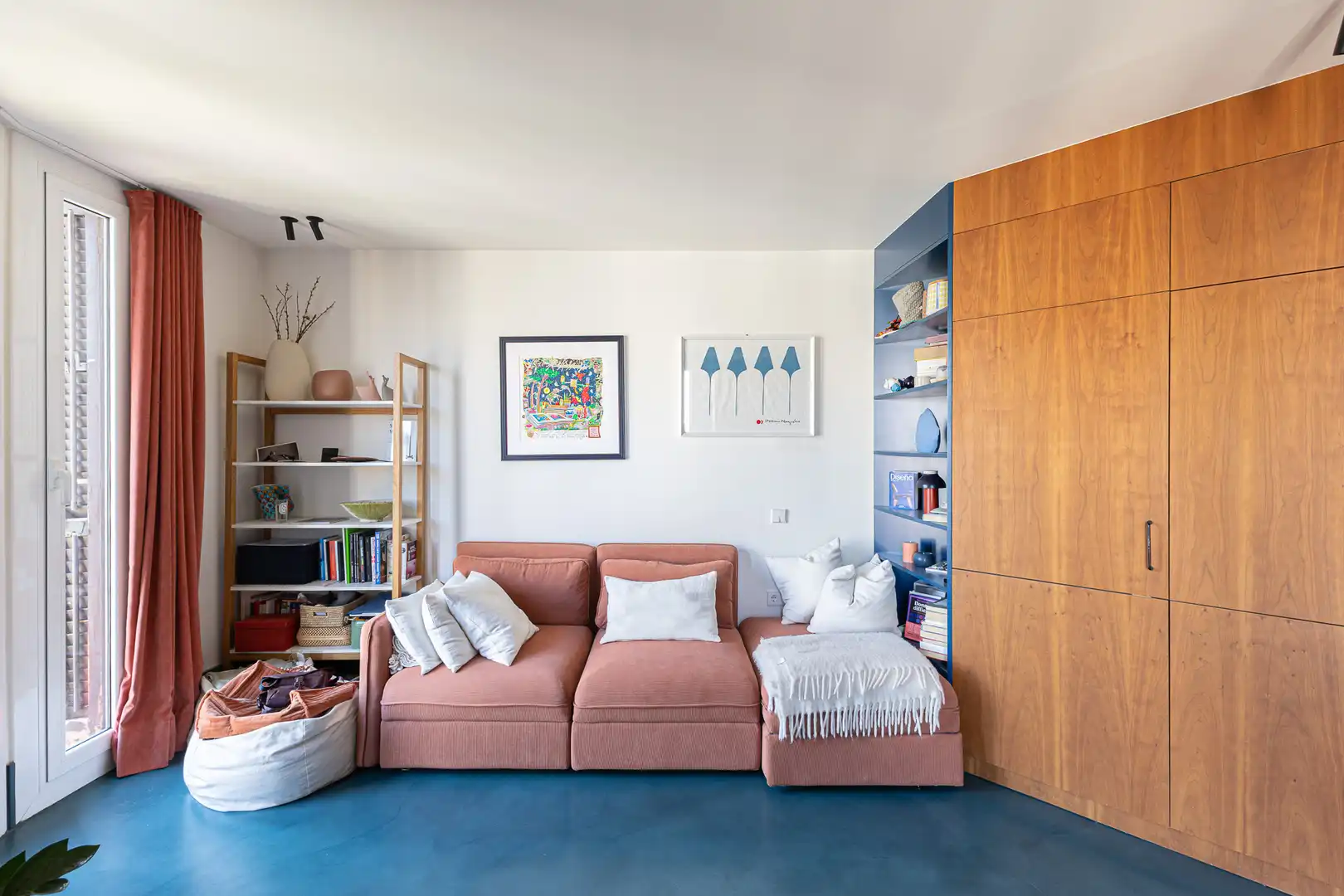 Living room of Flat for sale in Barcelona  with Heating and Balcony