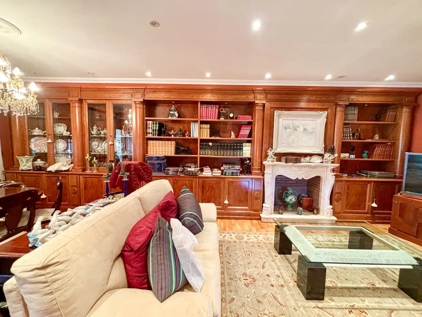 Sala de estar de Casa o chalet en venta en Polán con Aire acondicionado, Calefacción y Jardín privado