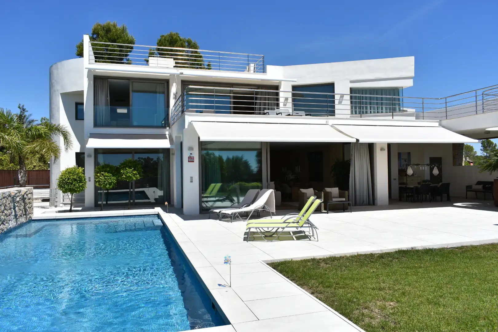 Terraza de Casa o chalet en venta en Mont-roig del Camp con Aire acondicionado, Calefacción y Jardín privado