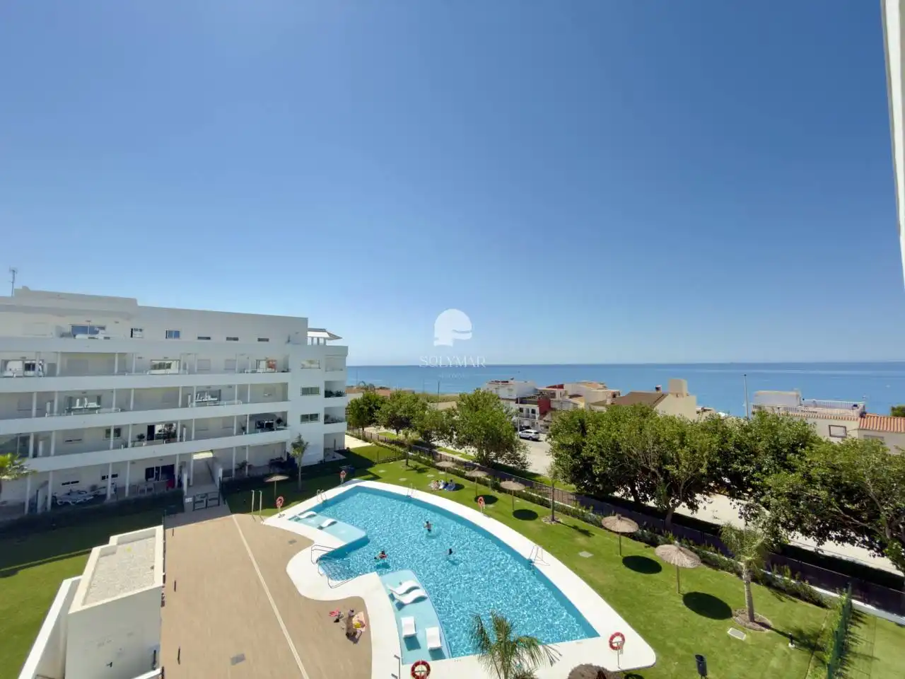 Vista exterior de Pis de lloguer en Algarrobo amb Aire condicionat, Calefacció i Terrassa