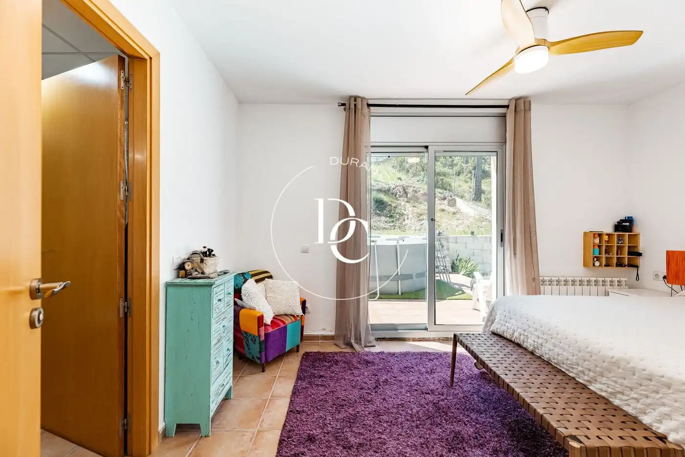 Habitación de Casa o chalet en venta en Canyelles con Aire acondicionado, Calefacción y Jardín privado