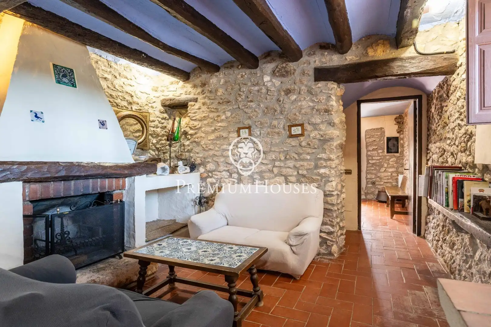 Living room of Country homes for sale in El Catllar   with Heating, Private garden and Terrace