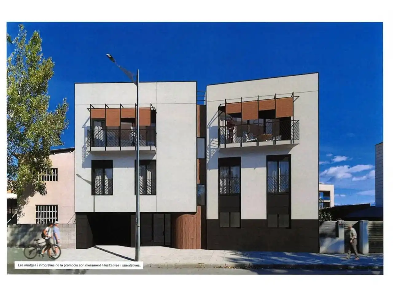 Vista exterior de Pis en venda en Lliçà d'Amunt amb Aire condicionat, Calefacció i Terrassa