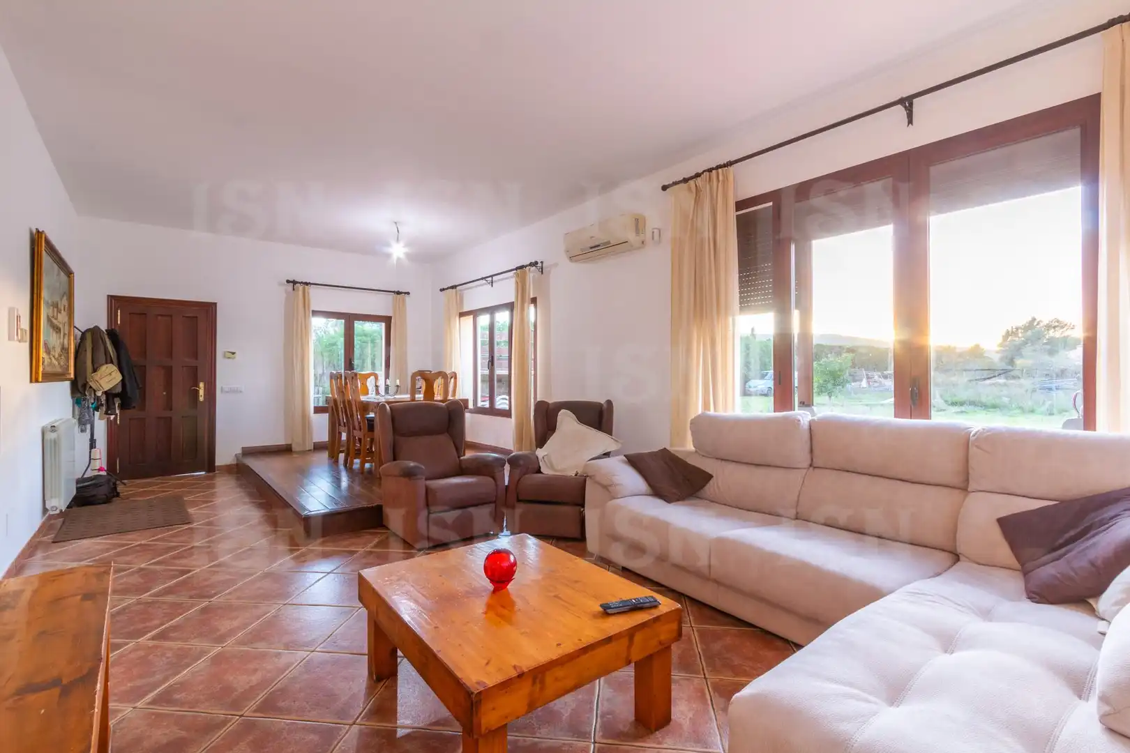 Sala de estar de Casa o chalet en venta en Santa Eugènia con Aire acondicionado, Calefacción y Terraza