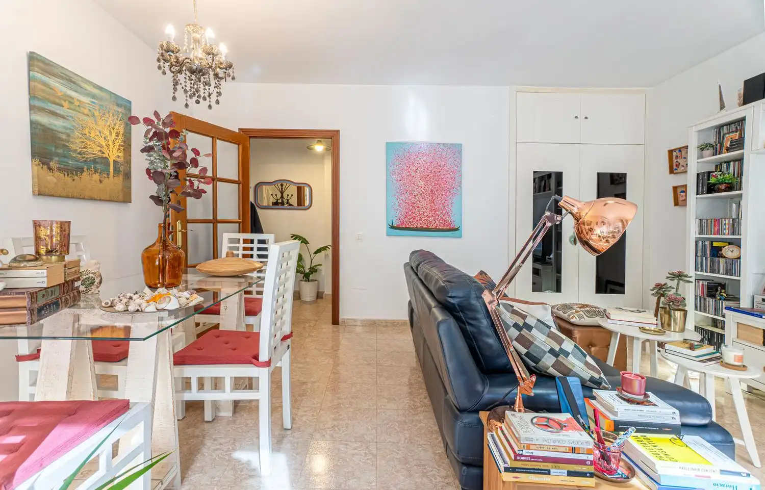Sala de estar de Piso en venta en Rincón de la Victoria con Aire acondicionado