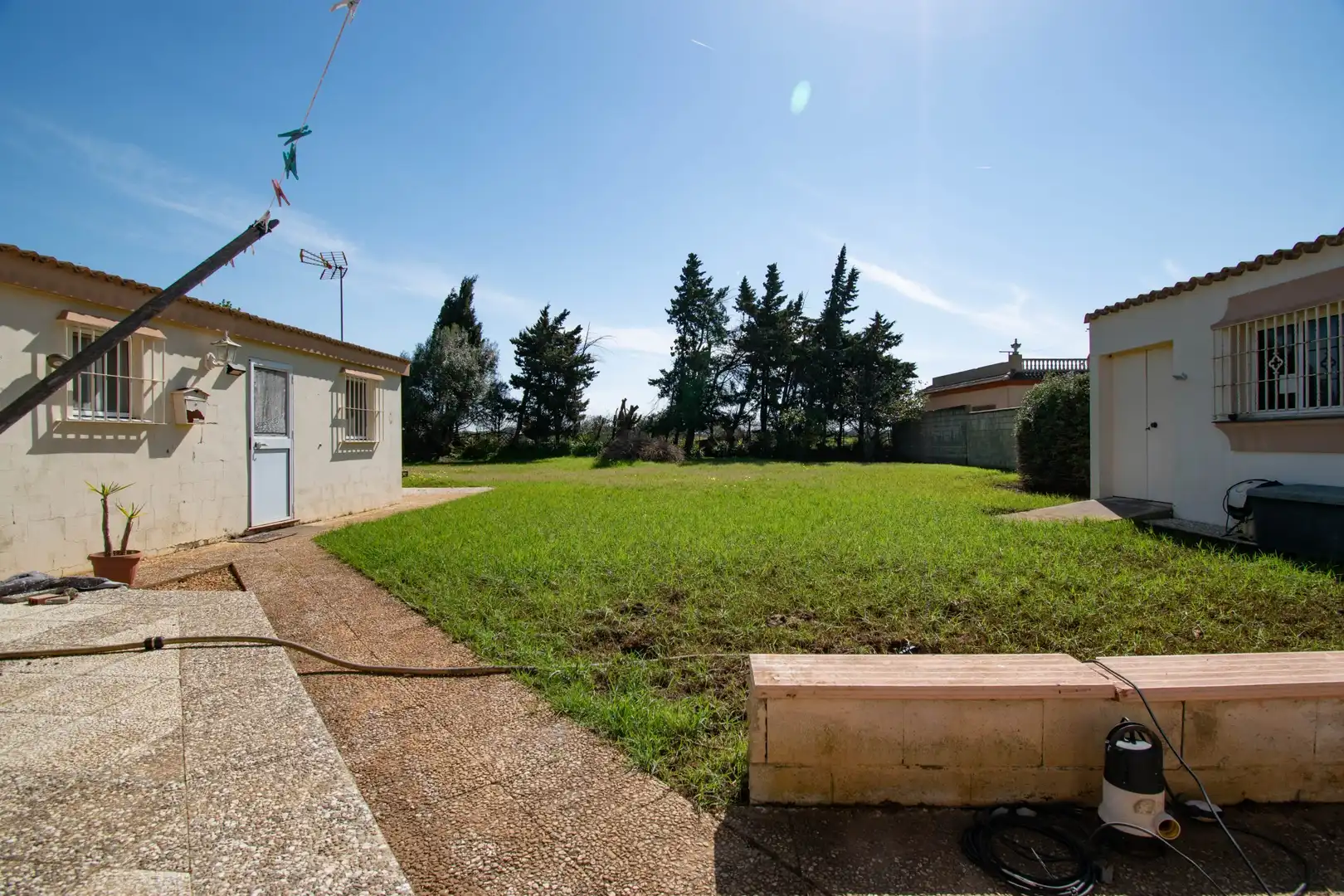 Garden of Houses for sale in Chiclana de la Frontera