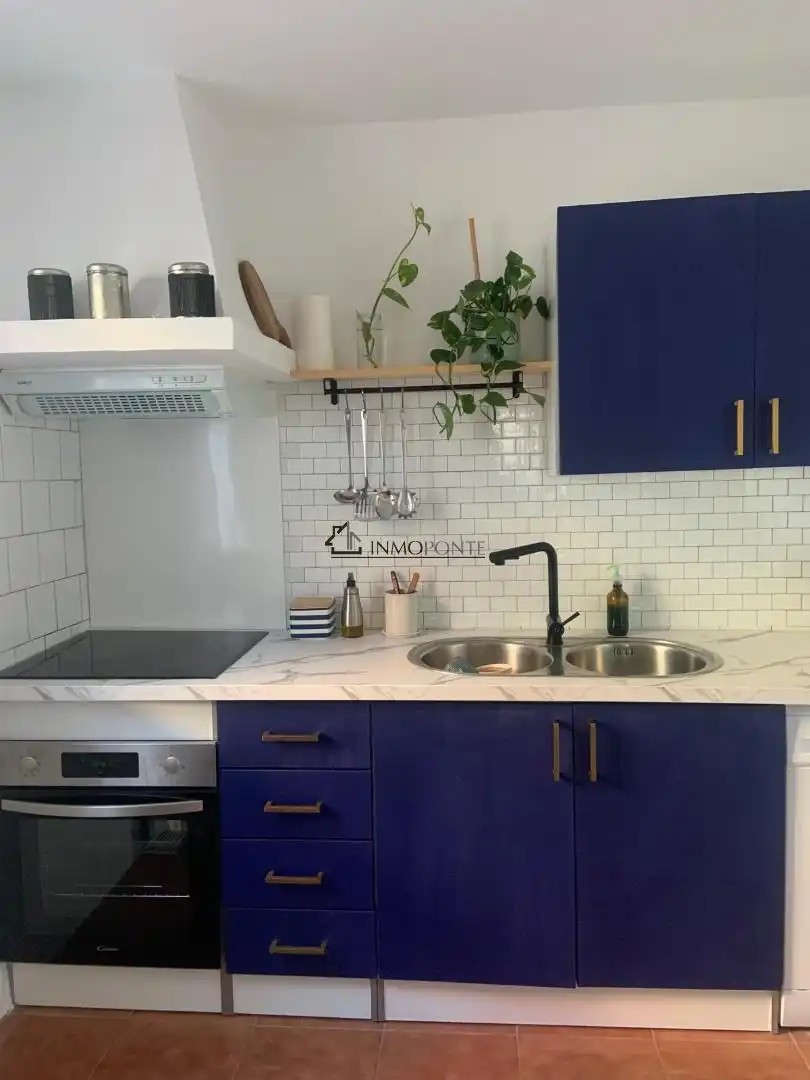 Cocina de Casa o chalet en venta en Marín con Calefacción y Terraza