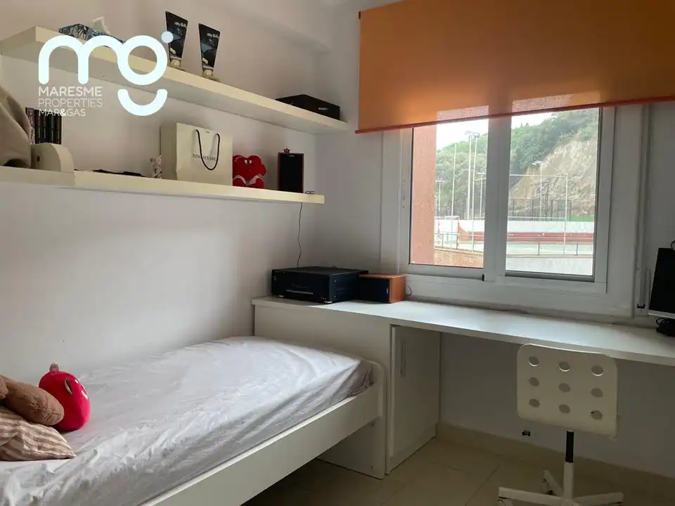 Bedroom of Flat for rent in Sant Vicenç de Montalt  with Air Conditioner, Heating and Terrace