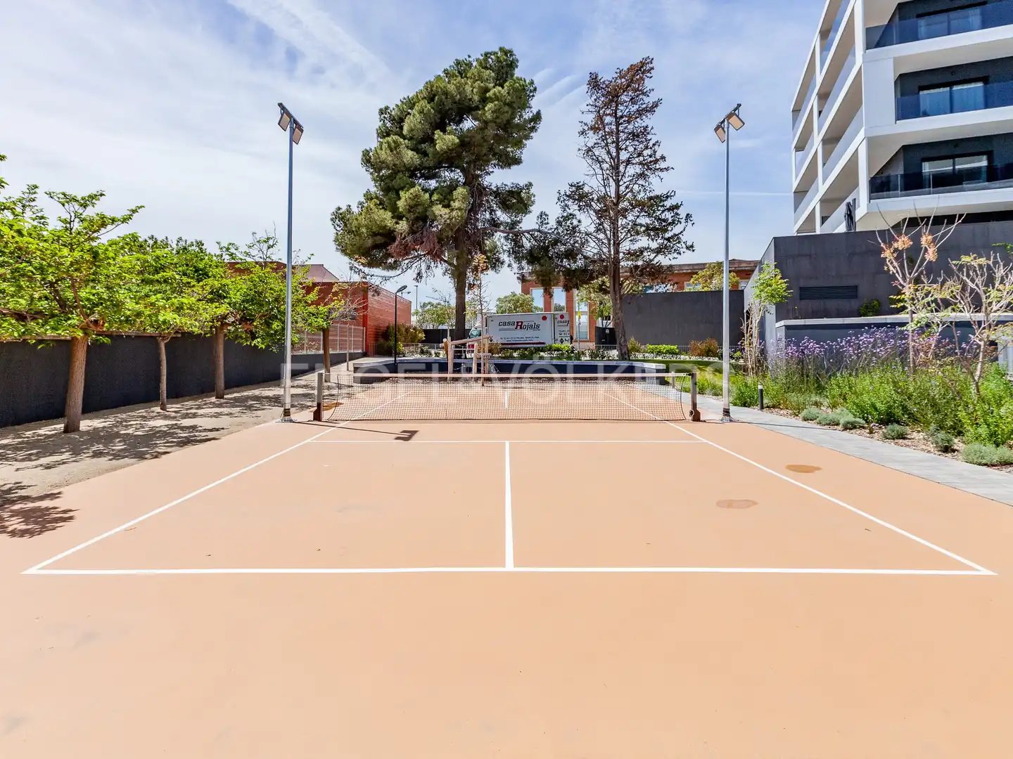 Terraza de Piso de alquiler en Esplugues de Llobregat con Aire acondicionado, Calefacción y Jardín privado