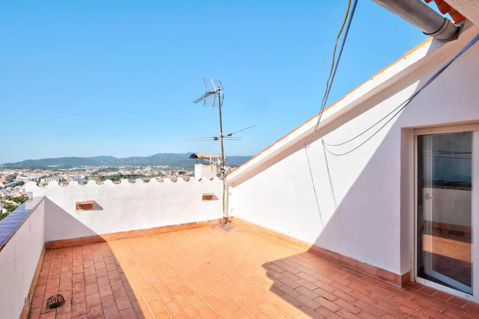 Terraza de Casa o chalet en venta en Blanes con Calefacción, Jardín privado y Piscina