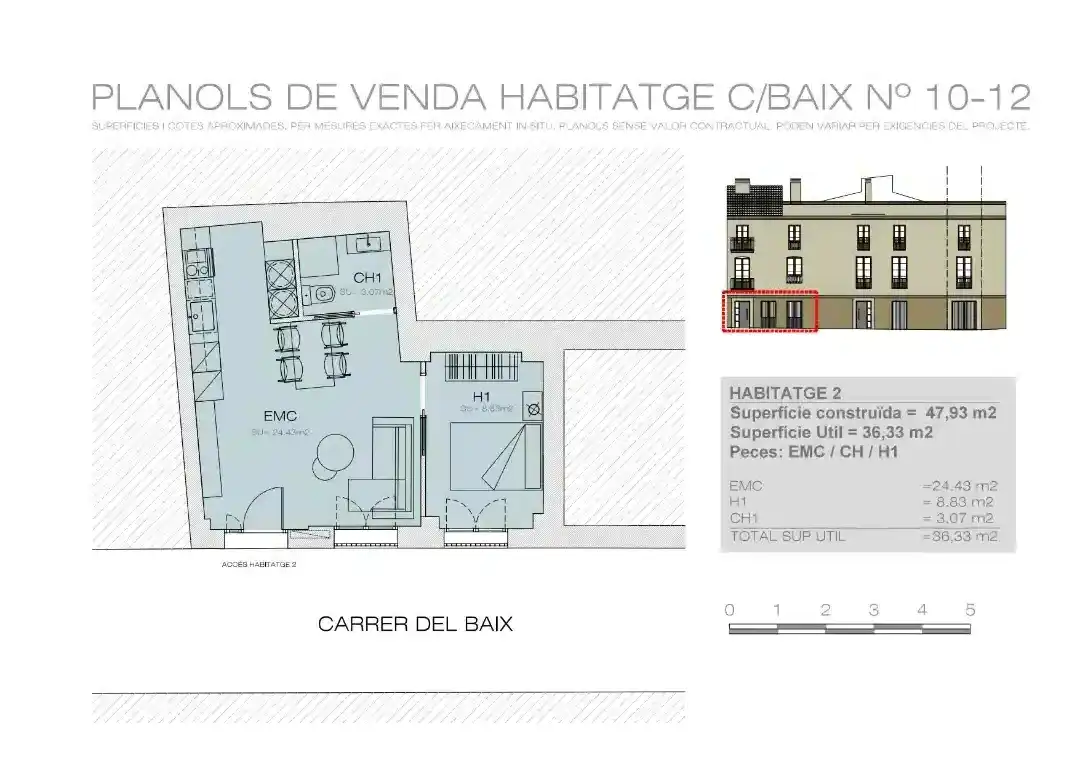 Loft en venta en Terrassa con Aire acondicionado y Calefacción