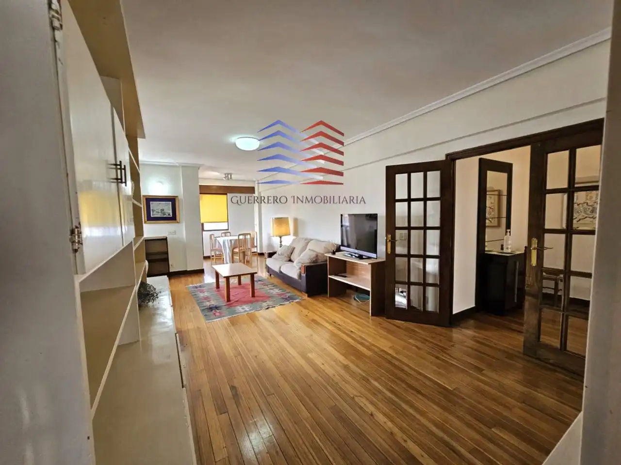 Sala de estar de Piso de alquiler en Ourense Capital  con Calefacción, Parquet y Trastero