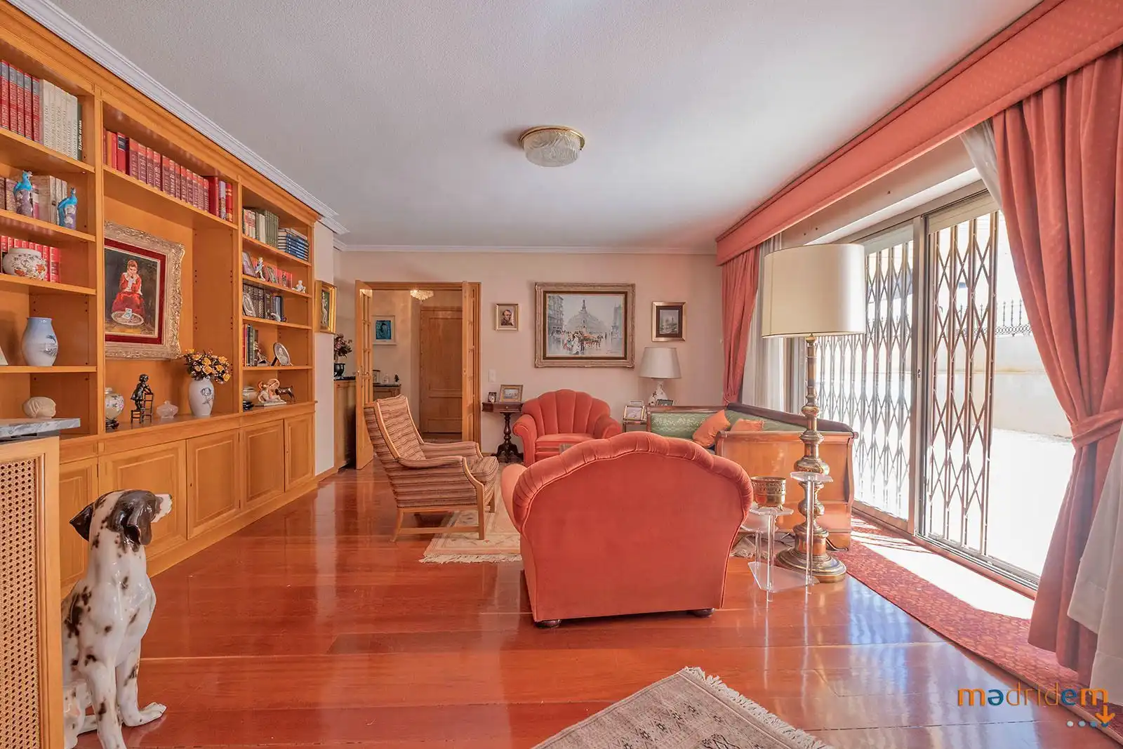 Living room of Apartments for sale in Madrid  with Air Conditioner, Heating and Private garden
