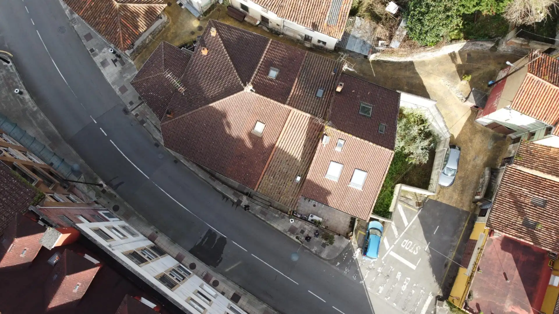 Vista exterior de Casa o xalet en venda en Oviedo  amb Calefacció