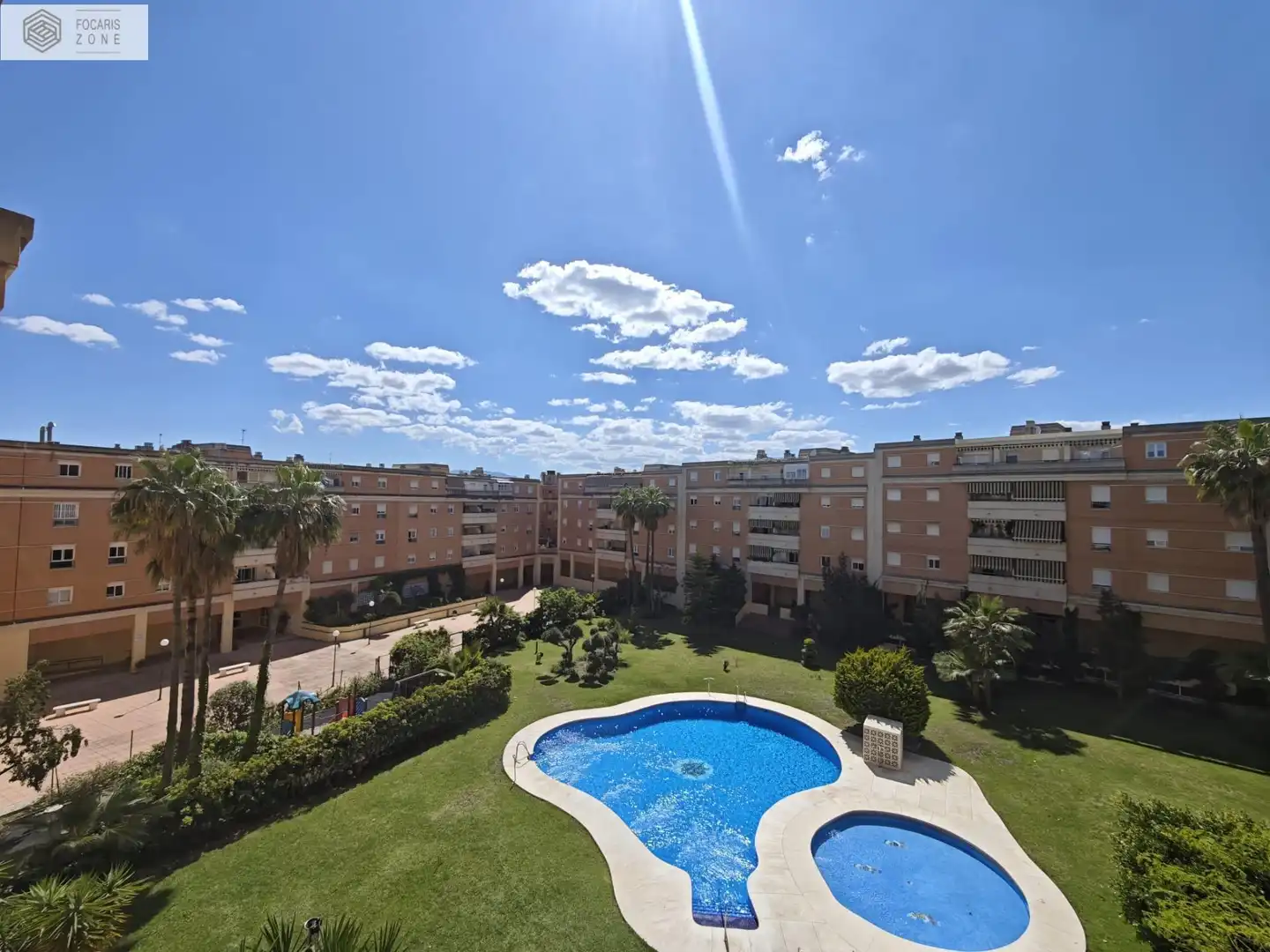 Garden of Flat for sale in Málaga  with Air Conditioner, Heating and Private garden