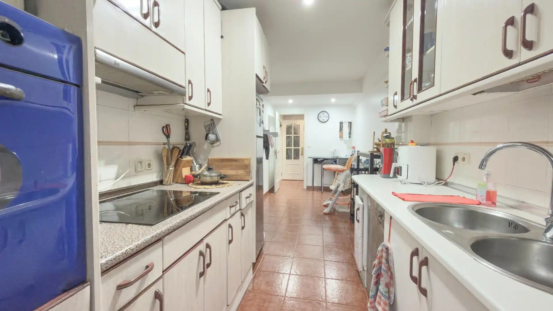 Cocina de Piso en venta en Donostia - San Sebastián  con Calefacción, Parquet y Trastero