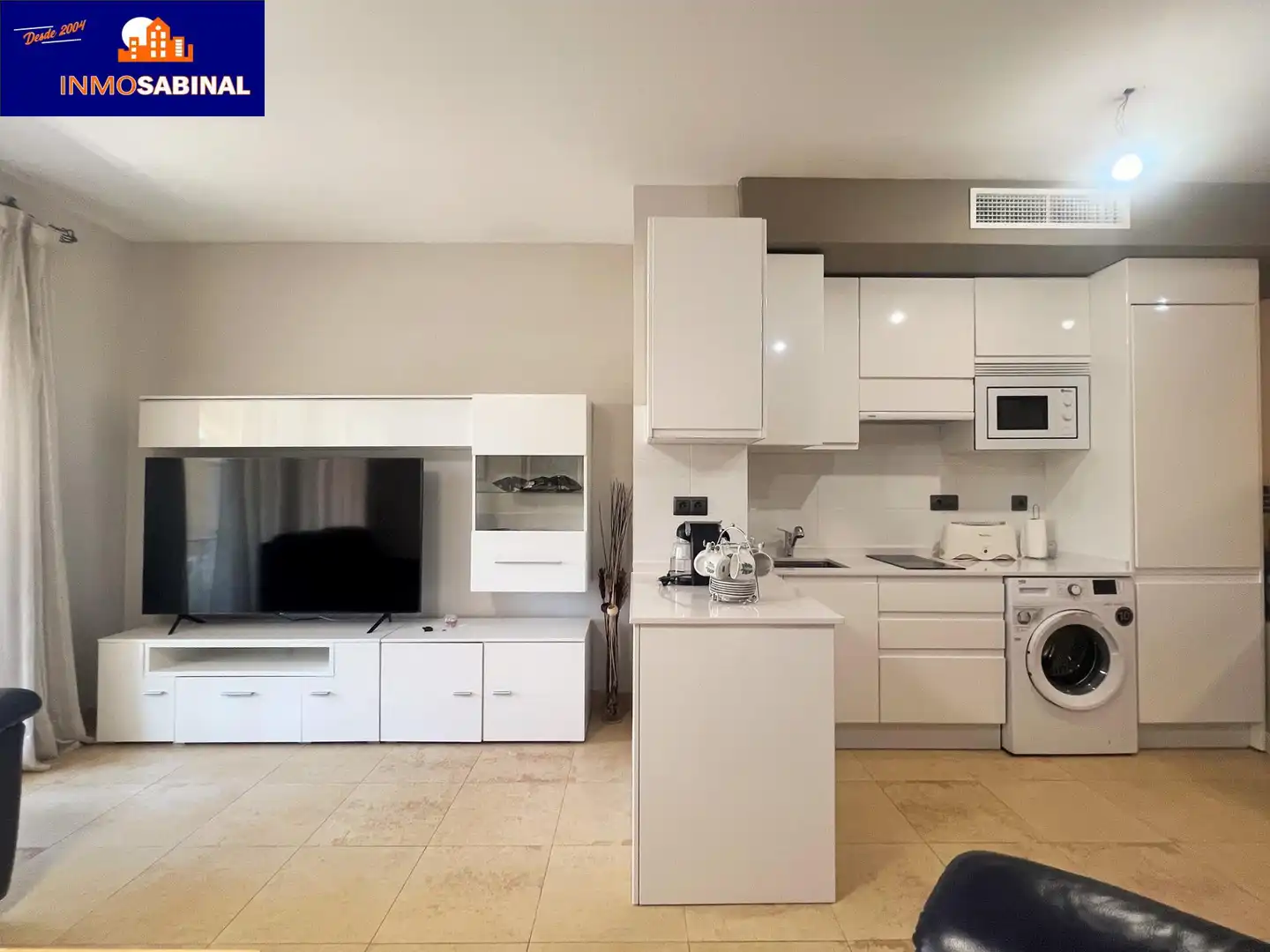 Cocina de Apartamento en venta en Vícar con Aire acondicionado, Calefacción y Jardín privado
