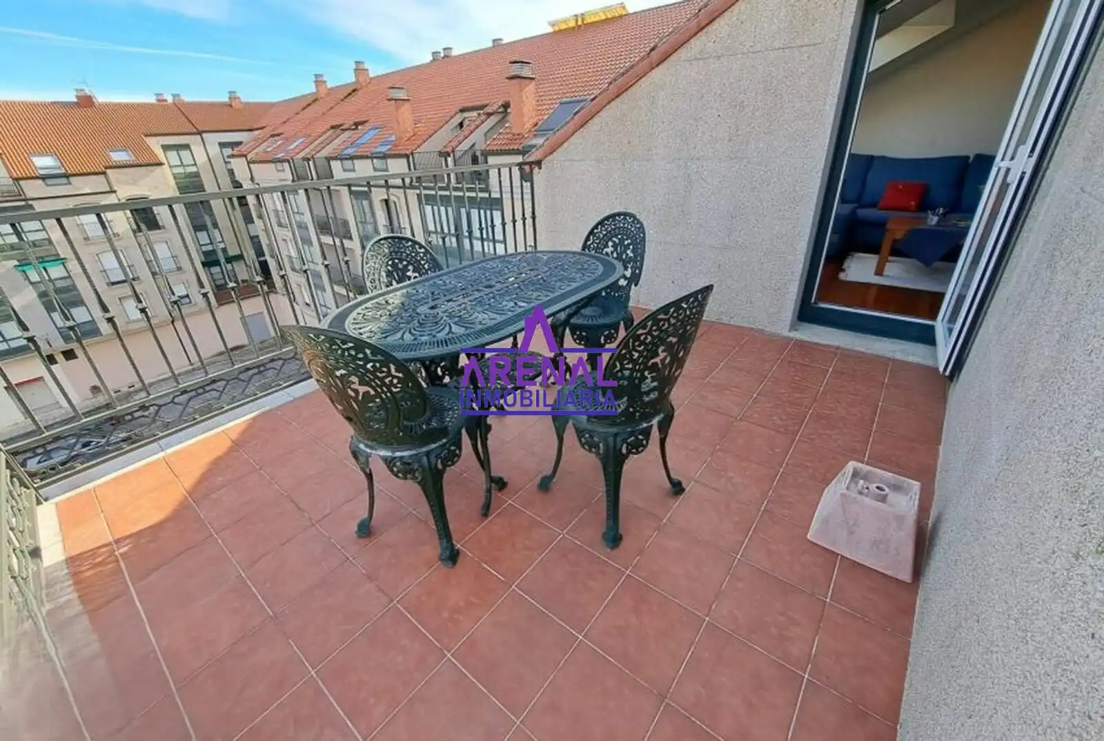 Terraza de Estudio en venta en A Pobra do Caramiñal con Calefacción, Terraza y Trastero