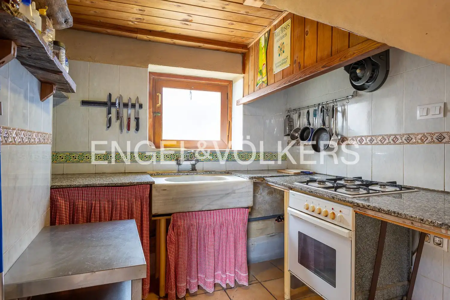 Kitchen of Houses for sale in Alcoy / Alcoi  with Air Conditioner, Heating and Private garden