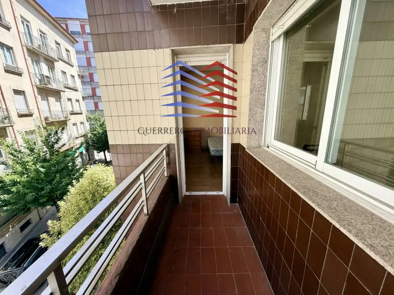 Terrasse von Wohnung zur Miete in Ourense Capital  mit Heizung, Möbliert und Balkon