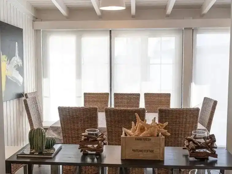 Comedor de Casa adosada en venta en Marbella con Aire acondicionado, Jardín privado y Piscina