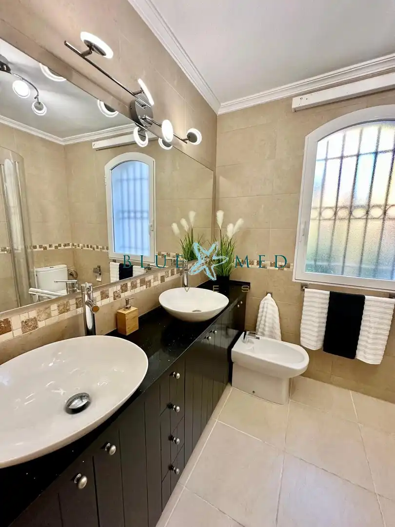 Baño de Casa o chalet en venta en Cartagena con Aire acondicionado, Jardín privado y Terraza