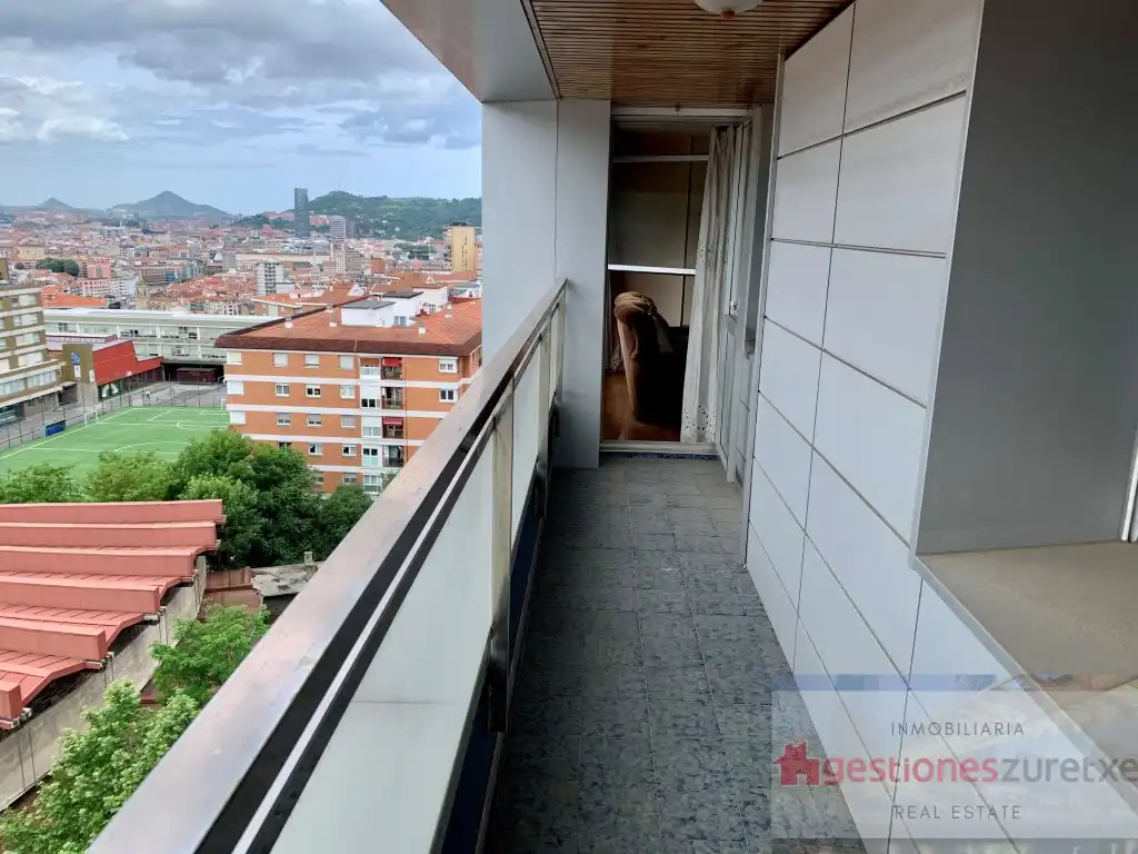 Balcony of Flat for sale in Bilbao 