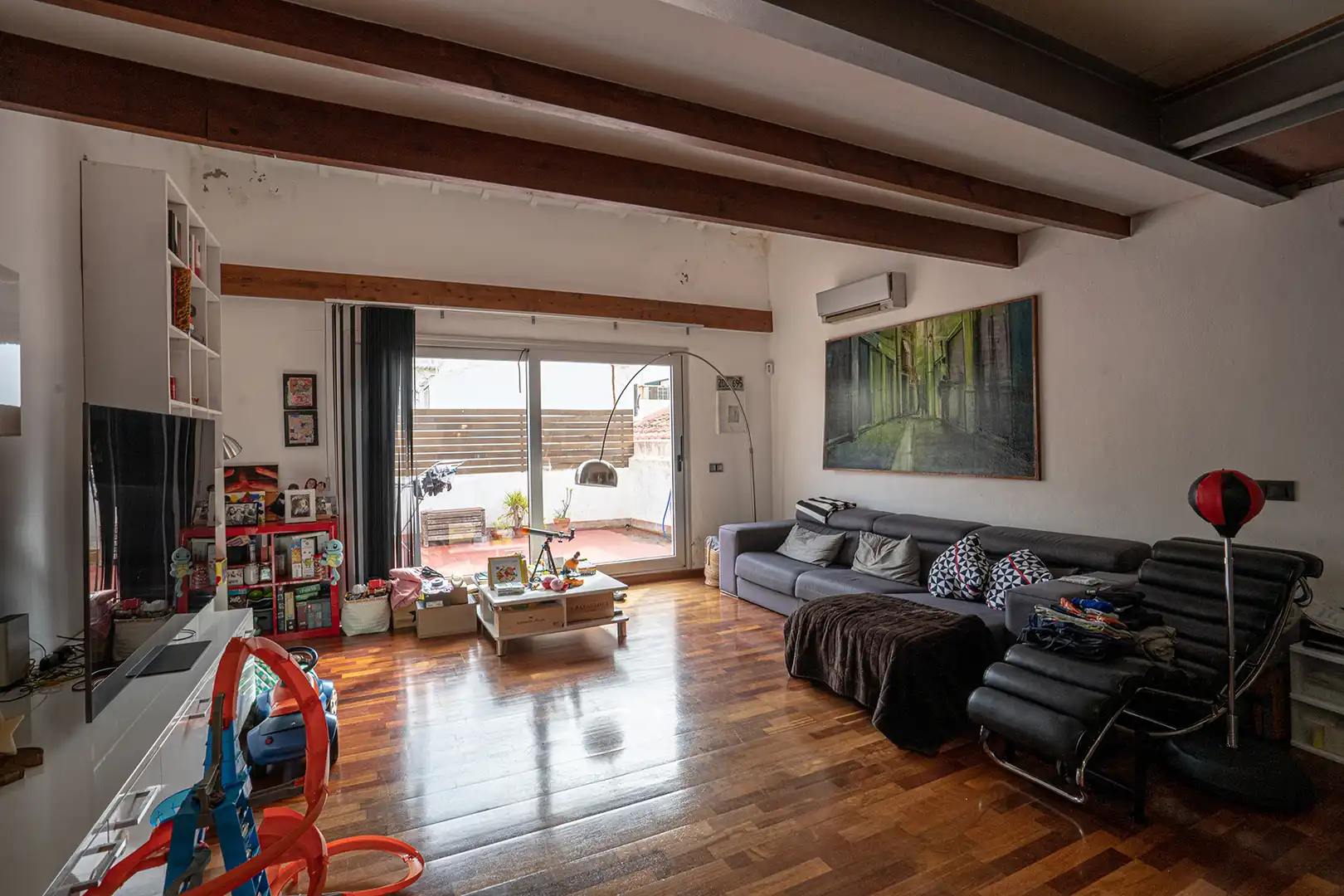 Living room of Houses for sale in Maó - Mahón  with Air Conditioner and Terrace