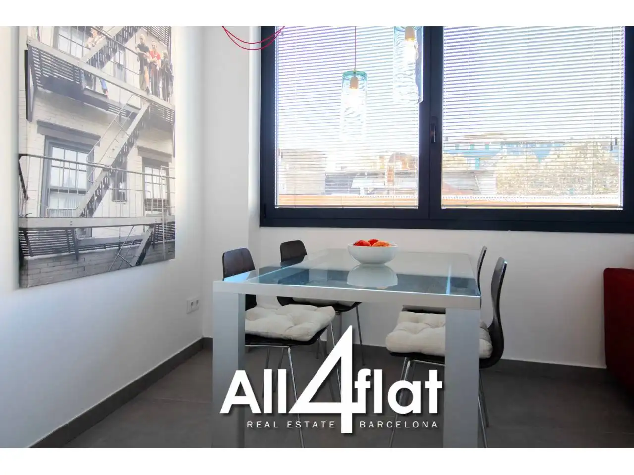 Study for rent in Barcelona  with Air Conditioner, Heating and Furnished