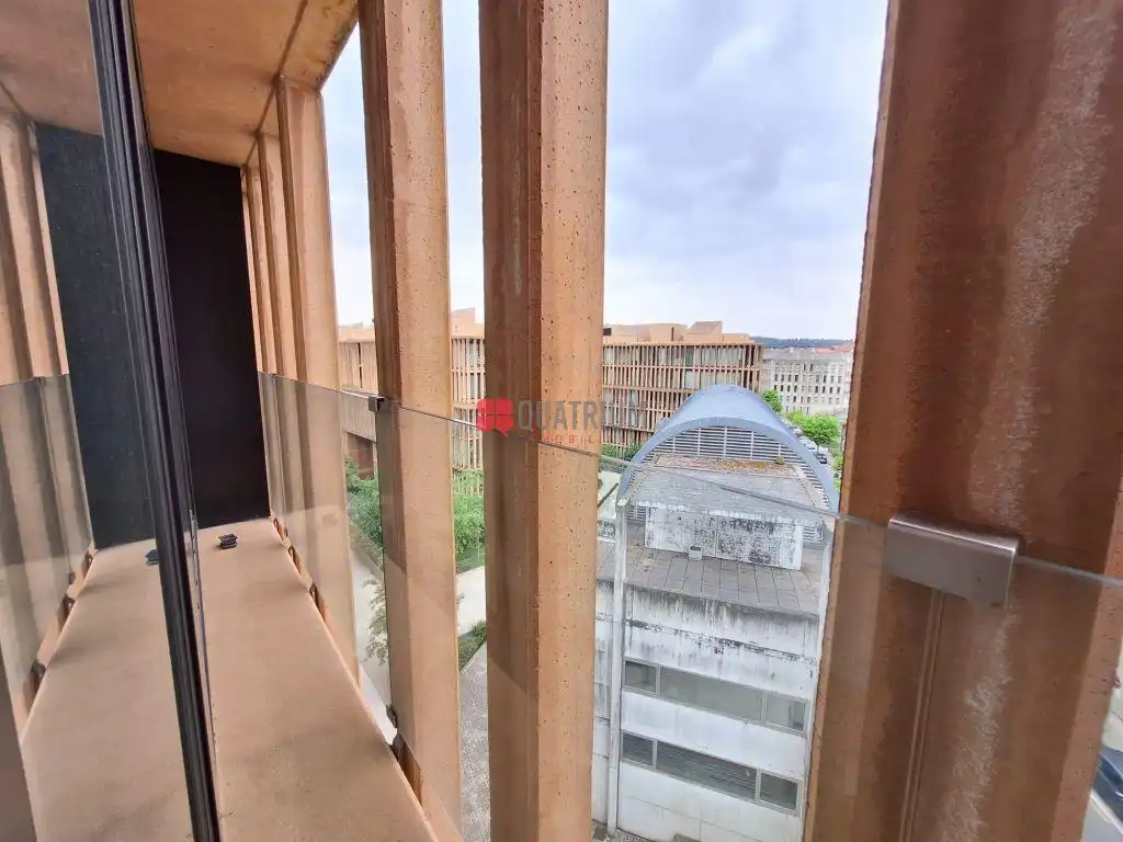 Terraza de Piso de alquiler en Santiago de Compostela  con Calefacción, Terraza y Amueblado