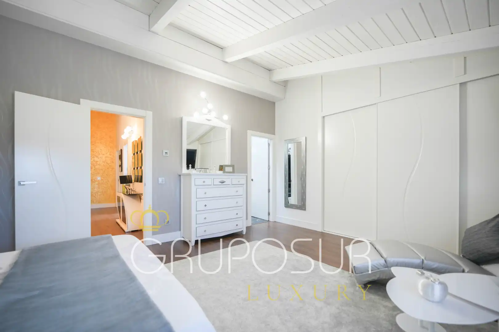 Bedroom of Detached homes for sale in Viana de Cega  with Air Conditioner, Heating and Parquet flooring