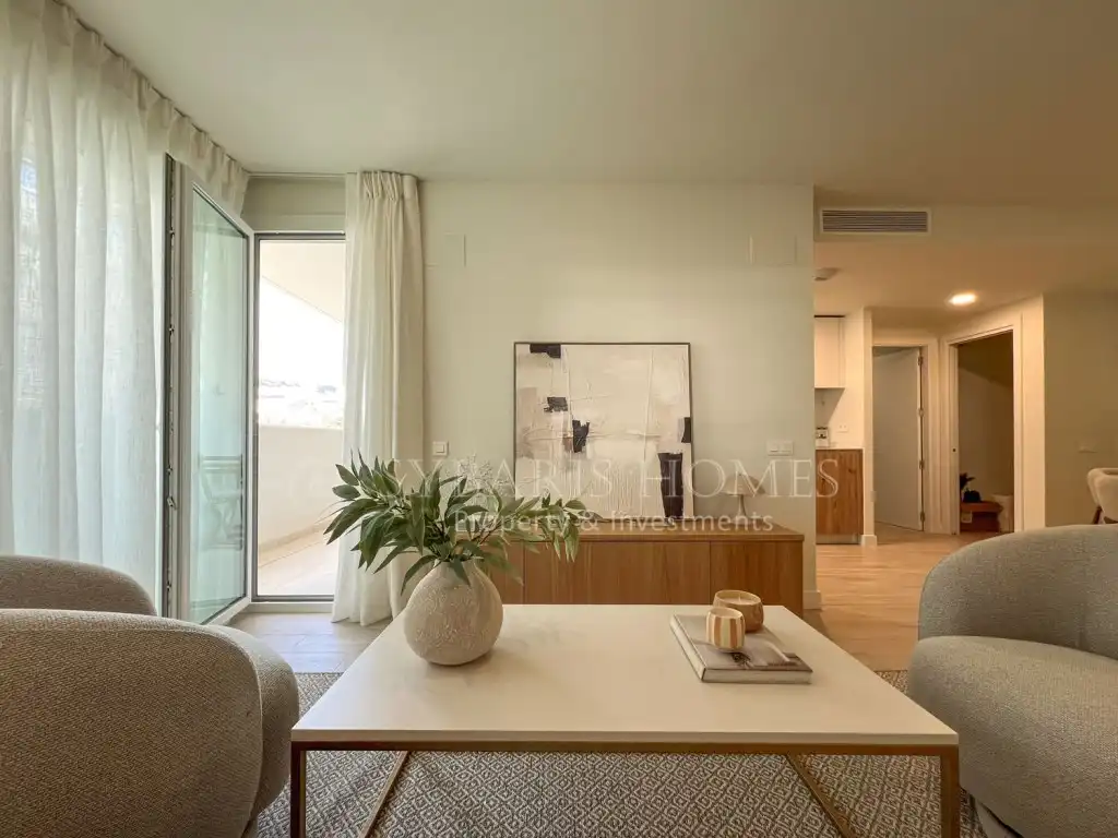 Living room of Attic for sale in Jávea / Xàbia  with Air Conditioner, Swimming Pool and Oven