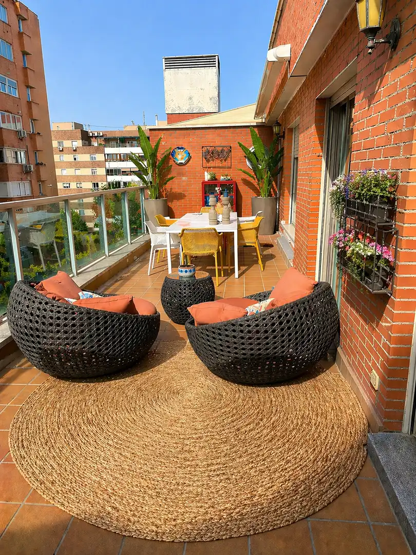 Terrassa de Àtic de lloguer en Retiro