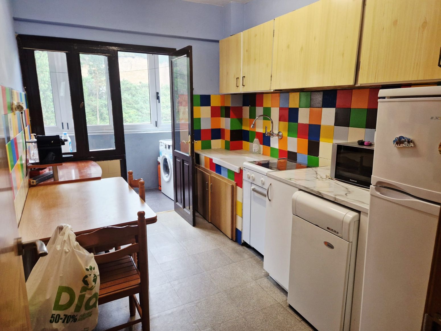 Kitchen of Flat for sale in Avilés  with Heating and Terrace