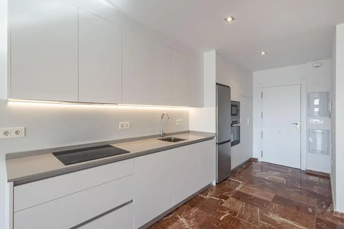 Kitchen of Flat for rent in Granada  with Air Conditioner, Heating and Terrace