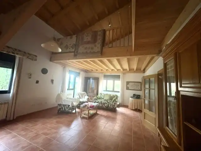 Living room of Detached homes for sale in Renedo de Esgueva  with Heating, Private garden and Terrace